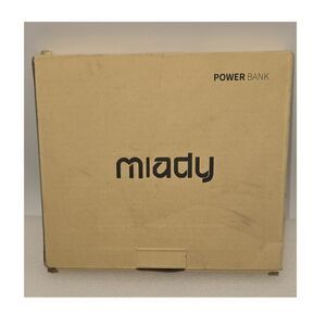 miady Power Bank AS-TPB21 10000mAh USB Type-C Micro USB Black White